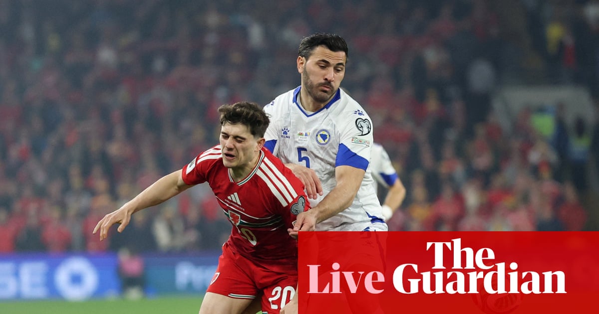 World Cup 2026 playoffs: Wales v Bosnia-Herzegovina, Czech Republic v Republic of Ireland and more – live