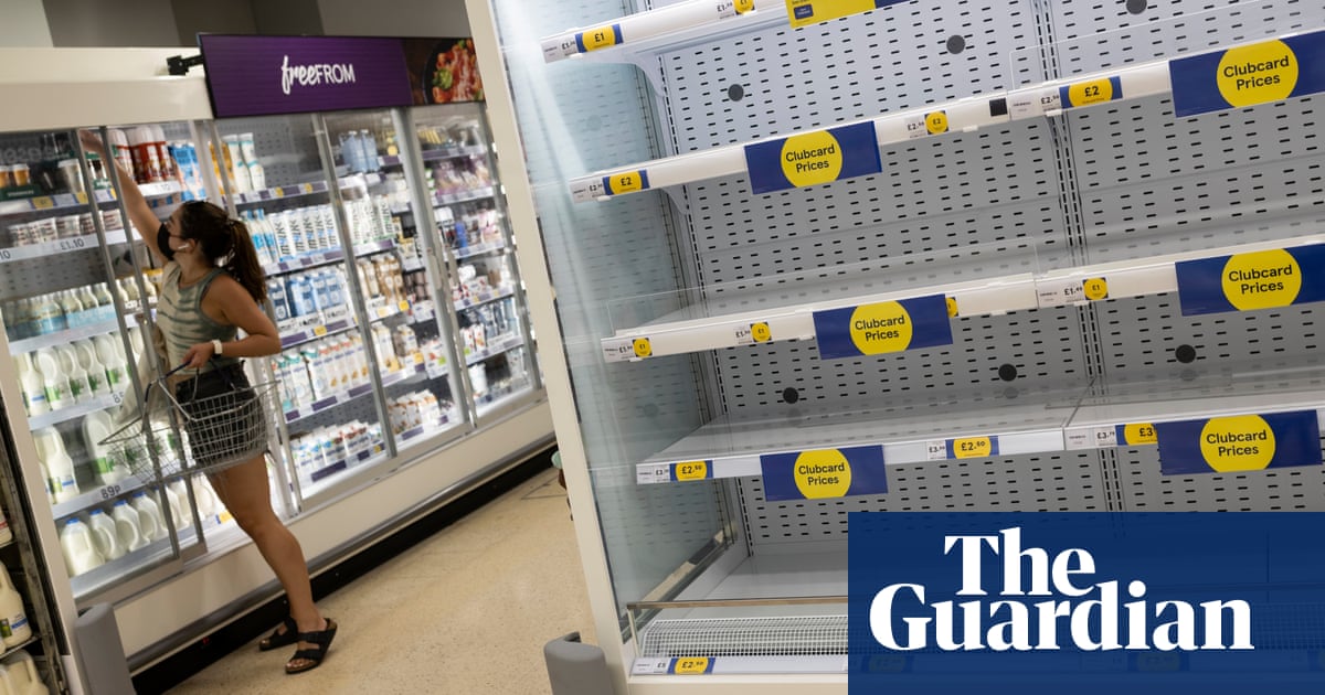 England facing weeks of ‘pingdemic’ disruption to services and food supply