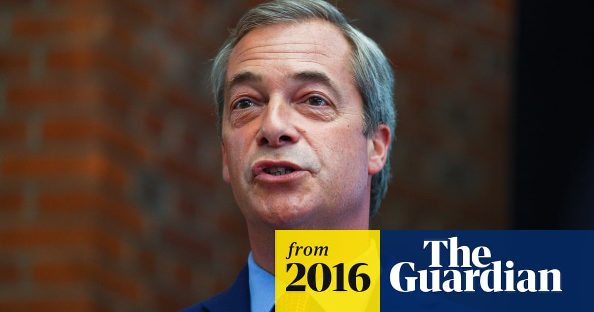 Nigel Farage resigns as Ukip leader after 'achieving political ambition ...