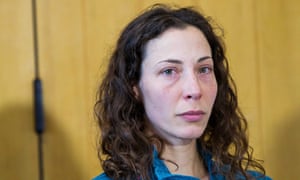 ‘An extremely tough woman’: Pavlina Pizova at a press conference in Queenstown on Friday where she explained how she had tried to escape the wilderness but was driven back by poor weather.