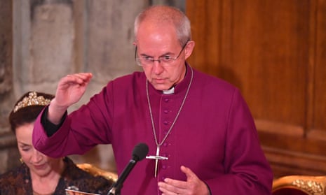 The archbishop of Canterbury, Justin Welby