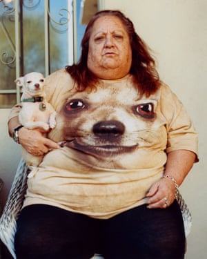 Pat Martin’s mother in one of the portraits from the series Goldie that won Martin the prize.