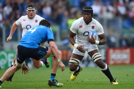 Maro Itoje on his debut for England