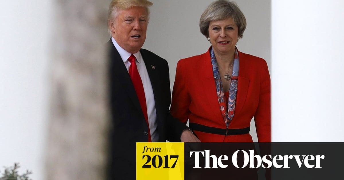 Theresa May And Donald Trump Bond Over Love For Thatcher And Reagan Theresa May The Guardian