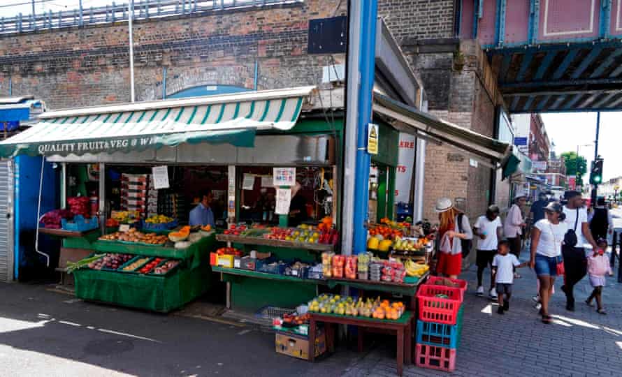 Shepherd’s Bush market, London.