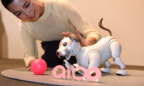The new Aibo in action.