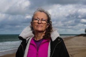 Wendy Morgan at her home at Christie Downs, South Australia.