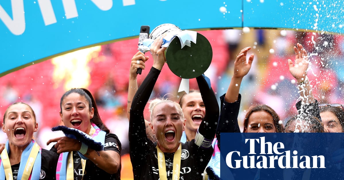 Manchester City thrash Brighton to seal Women’s FA Cup and historic Double