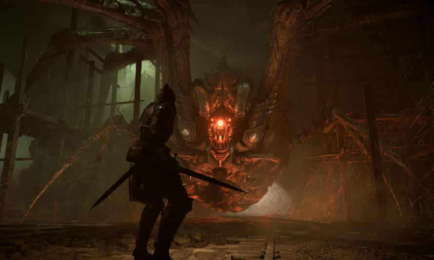 Fighting for survival ... Demon’s Souls.