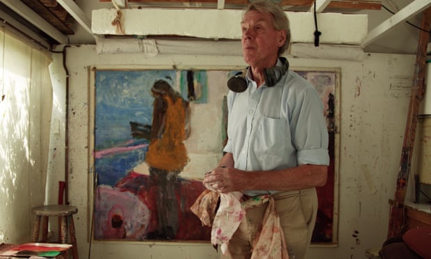Sargy Mann in his studio in a 2007 portrait by his son.