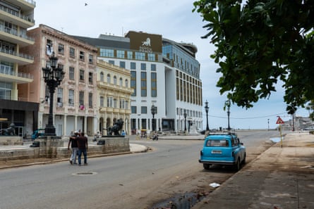 Hotel Paseo del Prado in Havana. Hotel operator Iberostar is scaling back its operations in Cuba.