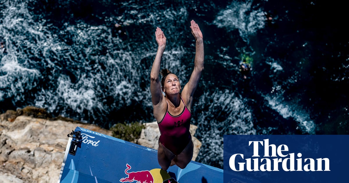 Cliff diving and a naked bike ride: photos of the weekend