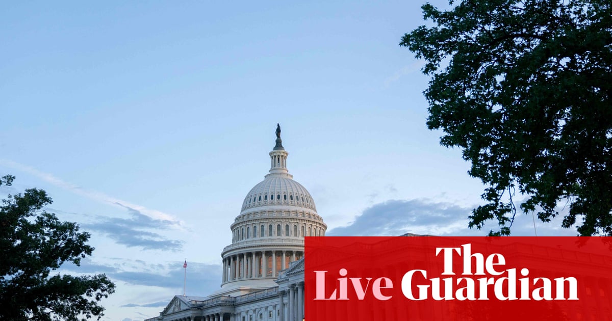 Trump FBI search overshadows Congress as it convenes to pass climate bill - live