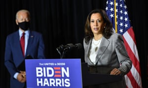 Biden Campaign Raises 26m In 24 Hours After Announcing Kamala Harris Pick Us News The Guardian