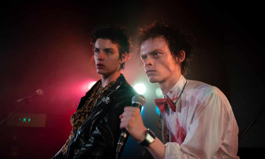 ‘It’s now or never, this is my chance’: Anson Boon on his biggest break, punk and Johnny Rotten | Film 2 Rotten to the core: (from left) Louis Partridge as Sid Vicious and Anson Boon as John Lyndon in the Danny Boyle mini-series Pistol.