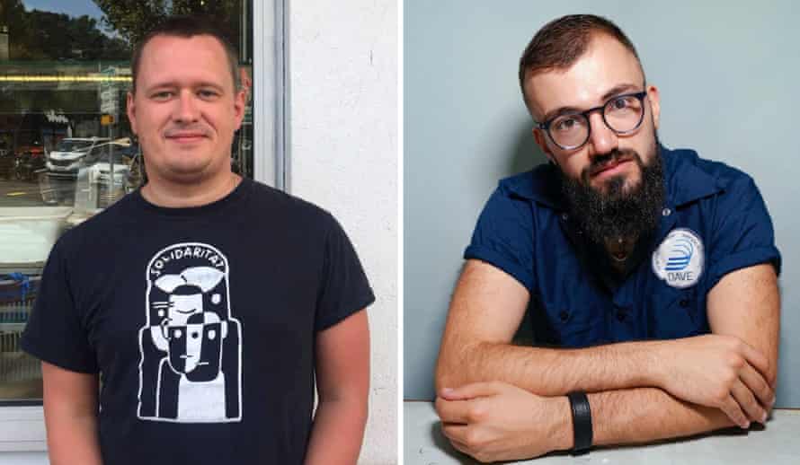 ‘We want to address our history’ … Huw Lemmey and Ben Miller.