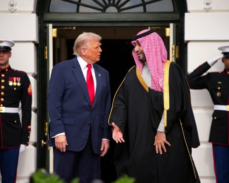 Donald Trump and MBS.