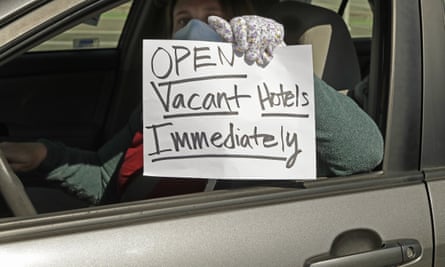 It could have been averted': How 92 residents at a San Francisco homeless shelter got Covid-19 | San Francisco | The Guardian