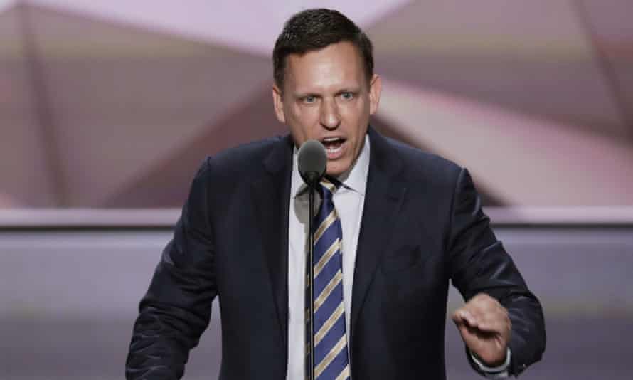PayPal co-founder Peter Thiel.