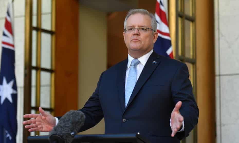Prime minister Scott Morrison unveils a second federal stimulus package offering an additional $66bn worth of measures for the coronavirus-hit economy including relief for retirees and workers who lose their job.