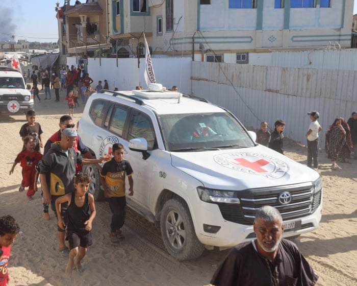 Red Cross accompanies Hamas in search for bodies of Israeli hostages in Gaza