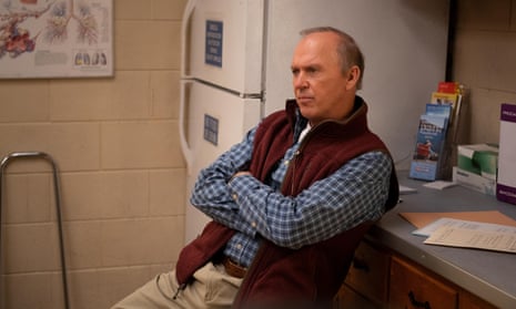 Michael Keaton in Dopesick, a classy eight-episode series that boasts a blue-chip cast.