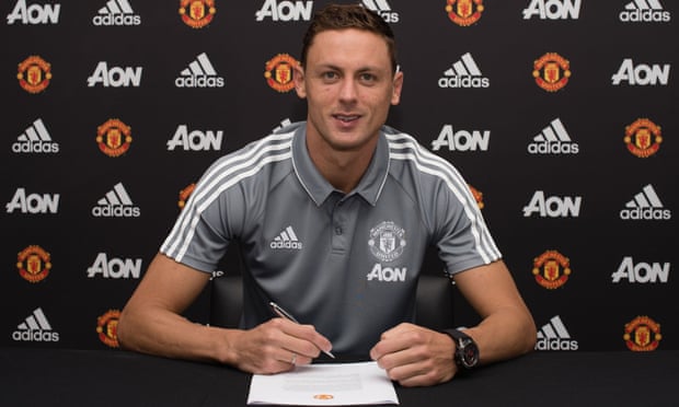 Nemanja Matic reunites with José Mourinho after completing his move from Chelsea.
