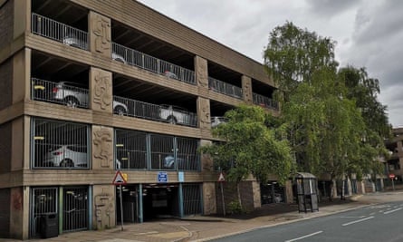 Abbey Walk multi-storey car park in Grimsby, which North East Lincolnshire council are seeking £1.54m to refurbish.