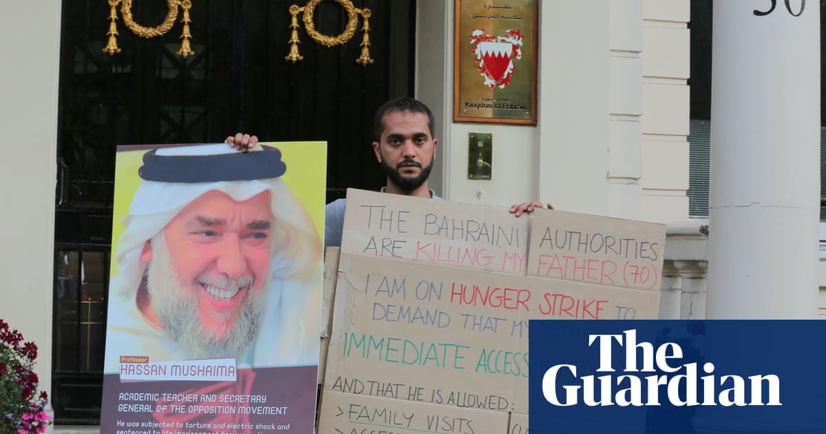 Bahraini hunger striker in London told by MPs they will take up case