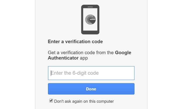 two-step verification code