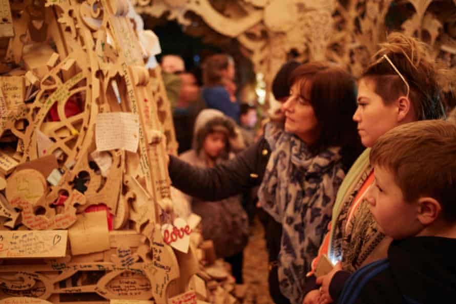 ‘What would I dedicate a temple to?’ … inside one of Best’s earlier creations.