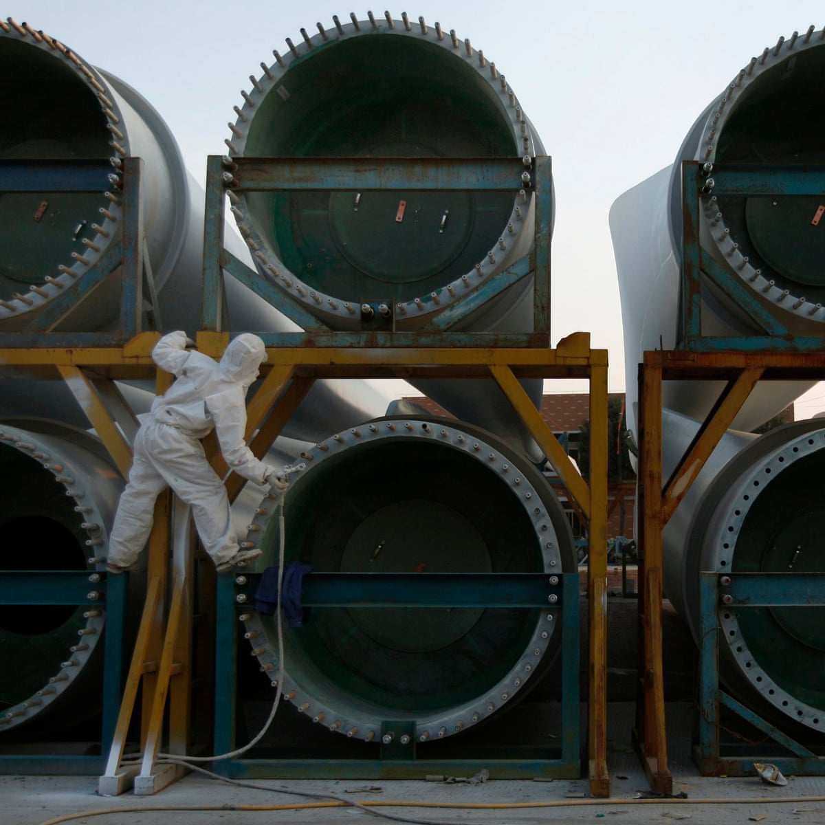 China Cementing Global Dominance Of Renewable Energy And Technology Environment The Guardian