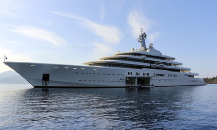 Roman Abramovich’s yacht Eclipse.