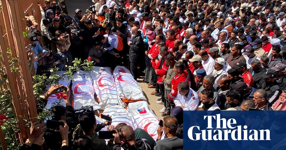 Palestinian medic attacked in Gaza is being detained in Israel, says ICRC