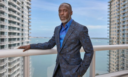 Michael K Williams in Miami, Florida, in March this year.