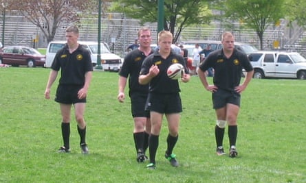 Matt Blind prepares to kick against St Mary’s, in the 2002 national Elite Eight.