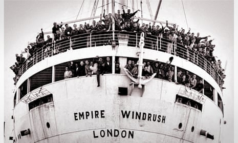 People from the Caribbean arriving at Tilbury, Essex, to start new lives in Britain, 1948