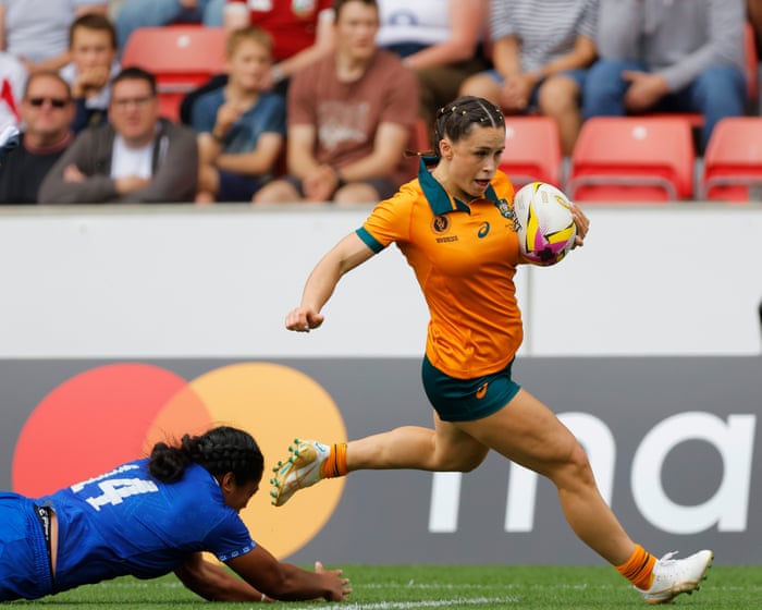 Australia run riot with 11 tries in Rugby World Cup win over Samoa