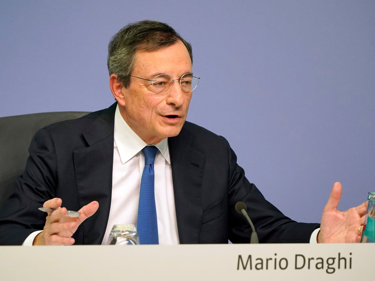 Mario Draghi Leaves Ecb With Gloomy Economic Warning As It Happened Business The Guardian