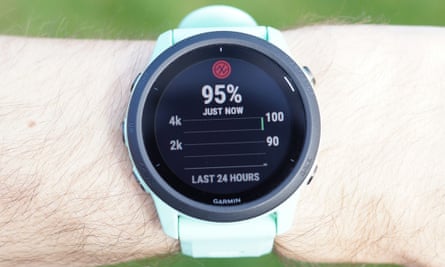 Blood oxygen saturation