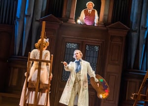 Pre-Raphaelite imagery … John Chest, centre, as Pelléas.