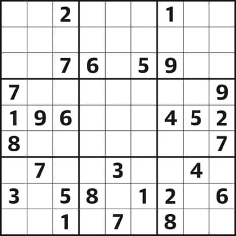 Tuesday wicked Sudoku (16/7/2013) click to play online