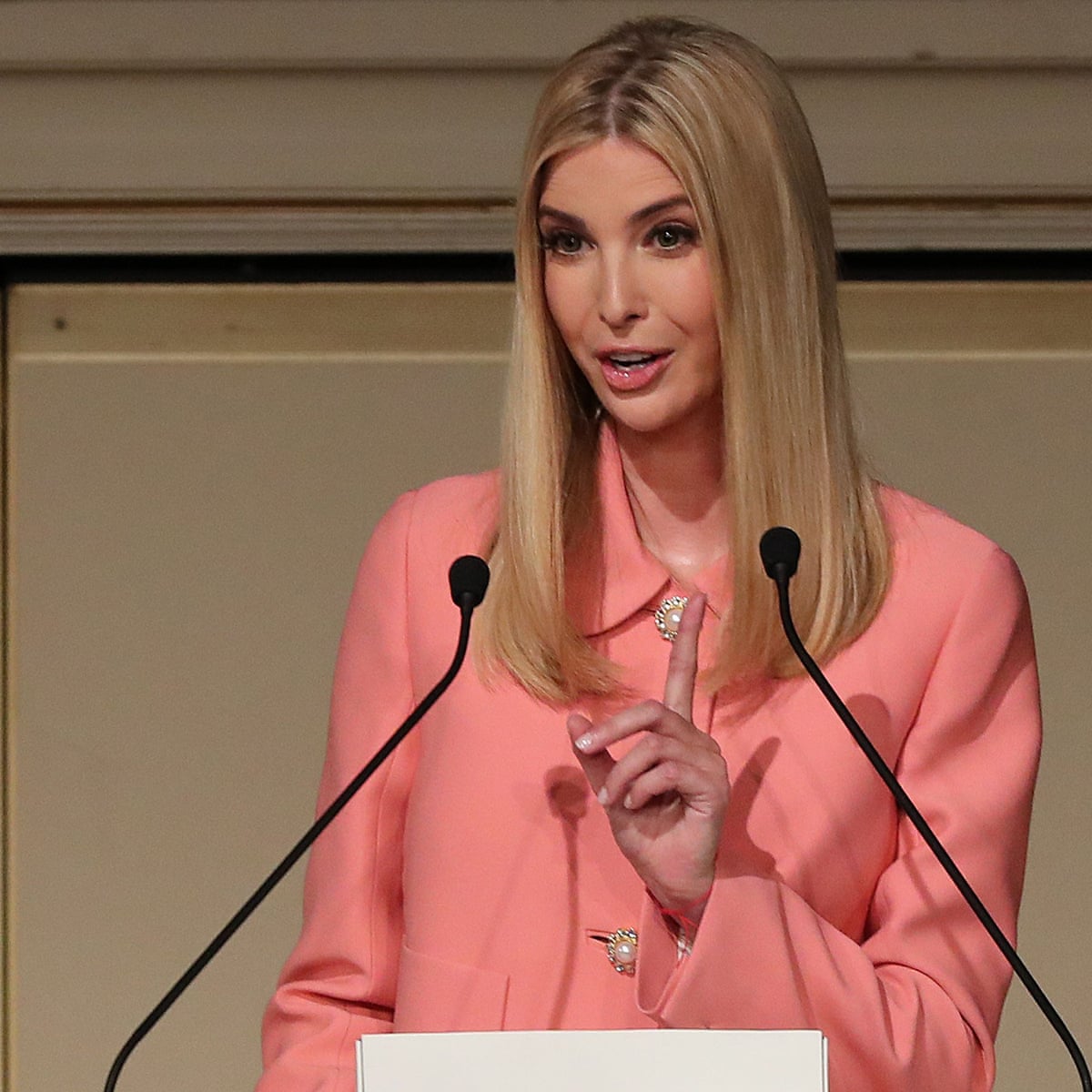 Empty Seats Greet Ivanka Trump At Women S Empowerment Speech In Tokyo Ivanka Trump The Guardian Empty Seats Greet Ivanka Trump At Women S Empowerment Speech In Tokyo Ivanka Trump The Guardian