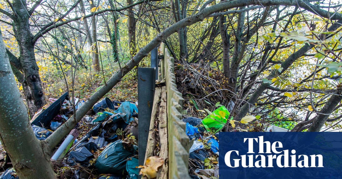 Fly-tipping across England reaches record high