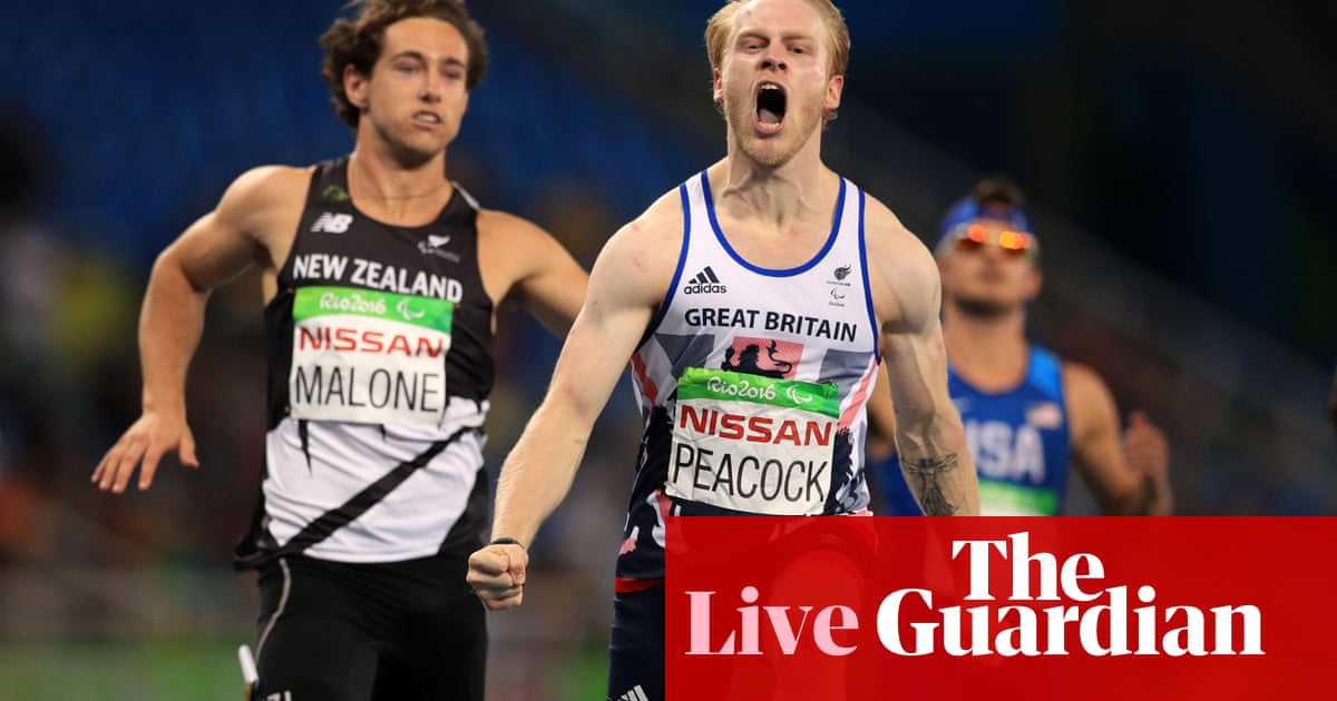 Paralympics 2016: Jonnie Peacock crowns Great Britain gold rush – as it ...