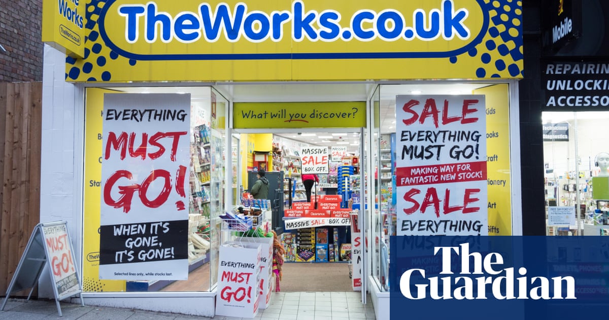 Retail chain The Works plans £100m stock market float