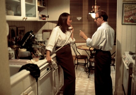 Keaton and Allen in the film.