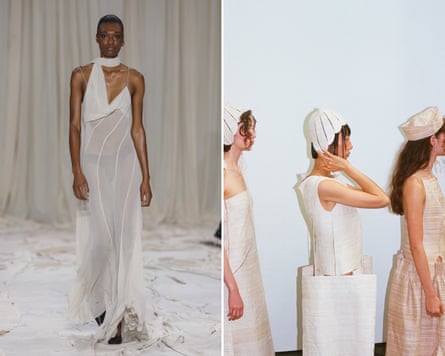 Amy Lawrence at Australian Fashion Week.