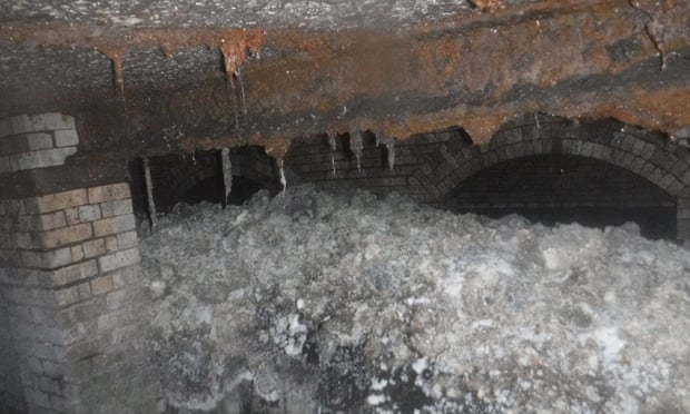 It took eight weeks for a team to remove the fatberg from the sewer after it was discovered a year ago.