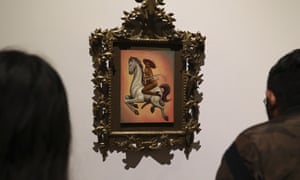 The work is part of an exhibit about Zapata in one of Mexico City’s premiere arts venues, the Fine Arts Palace.